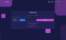 A418 API短网址系统-纯HTML页面多个API集合带还原接口网站源码